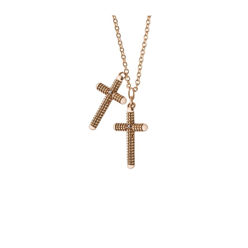 Damiani - Collierino In Oro Rosa - Diamante