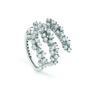 Damiani - Anello Mimosa Flexi - Oro Bianco - Diamante