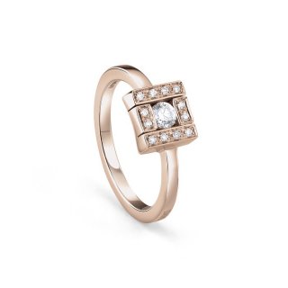 Damiani - Anello Belle Epoque - Oro Rosa - Diamante