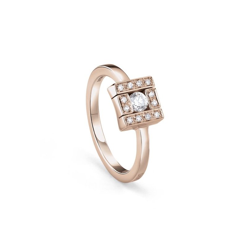 Damiani - Anello Belle Epoque - Oro Rosa - Diamante