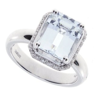 Damiani - Anello Minou - Oro Bianco - Diamante