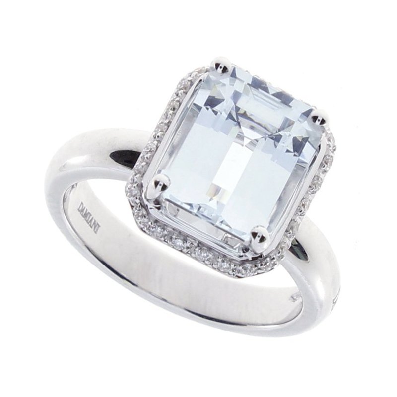 Damiani - Anello Minou - Oro Bianco - Diamante
