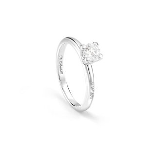 Damiani - Anello Luce New - Oro Bianco - Diamante