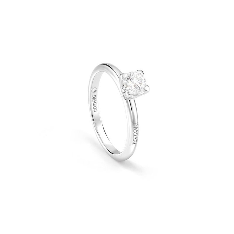 Damiani - Anello Luce New - Oro Bianco - Diamante