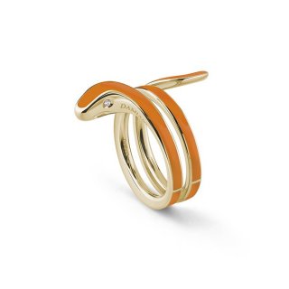 Damiani - Anello Eden - Oro Giallo - Ceramica