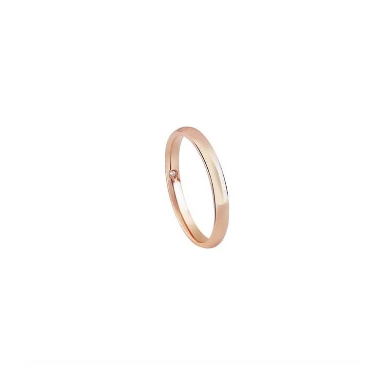 Damiani - Anello Noi2 - Oro Rosa - Diamante