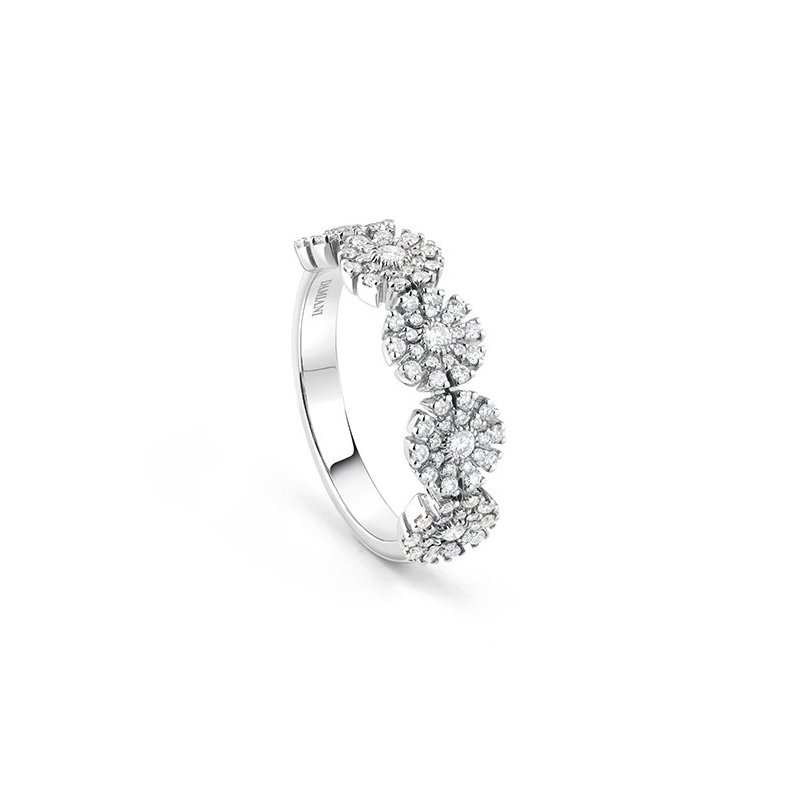 Damiani - Anello Margherita - Oro Bianco - Diamante