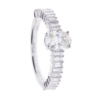 Damiani - Anello In Oro Bianco - Special Classic