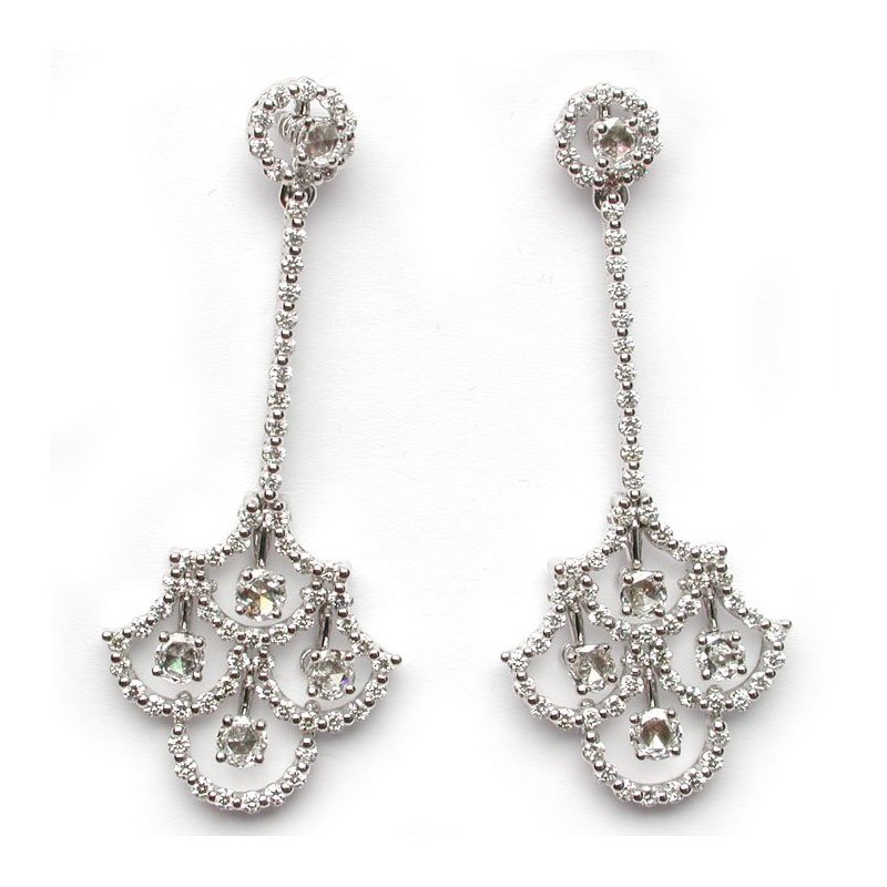 Damiani - Orecchini Juliette - Oro Bianco/Rosa - Diamante