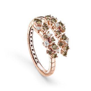 Damiani - Anello Mimosa Flexi - Oro Rosa - Diamante
