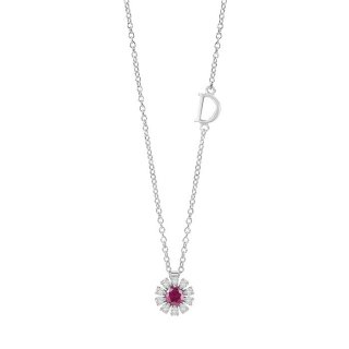 Damiani - Collierino Margherita - Oro Bianco - Diamante