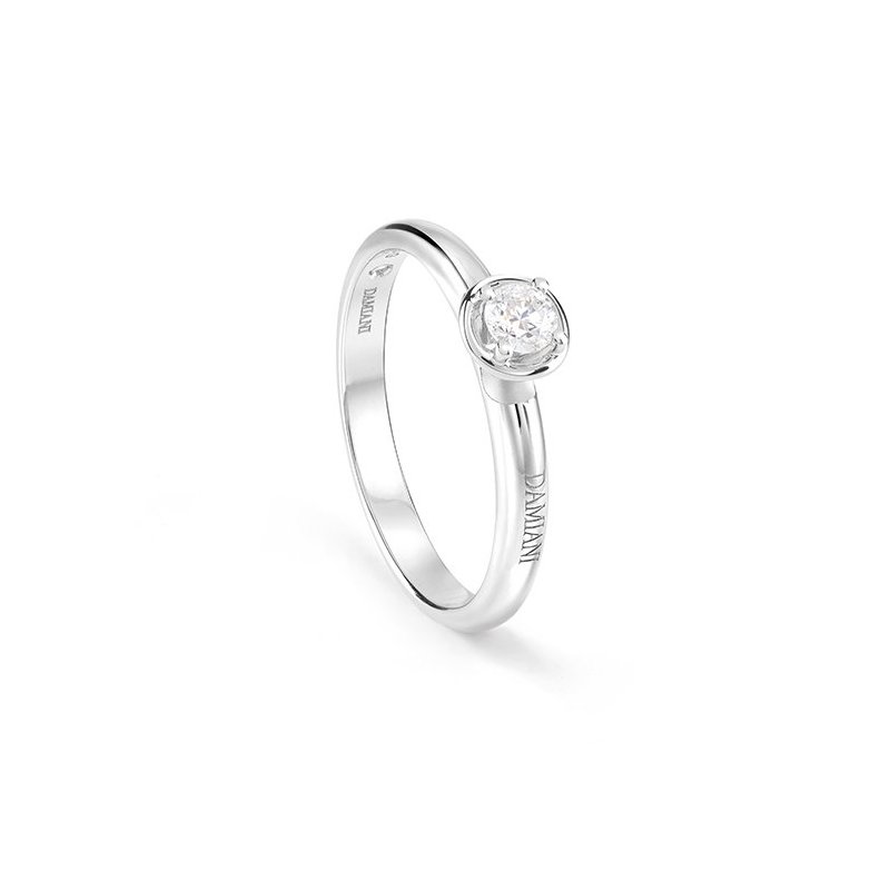 Damiani - Anello Minou - Oro Bianco - Diamante
