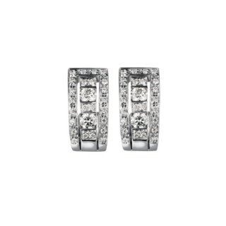 Damiani - Orecchini Belle Epoque - Oro Bianco - Diamante