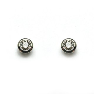 Damiani - Orecchini In Oro Bianco - Diamante 0.5