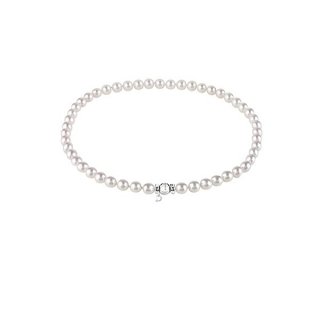 Damiani - Collana In Oro Bianco - Diamante - Perla