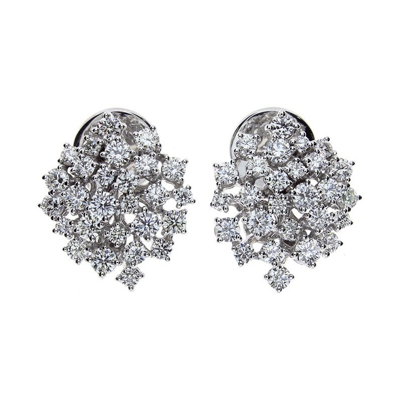 Damiani - Orecchini Mimosa - Oro Bianco - Diamante