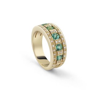 Damiani - Anello Belle Epoque - Oro Giallo - Diamante