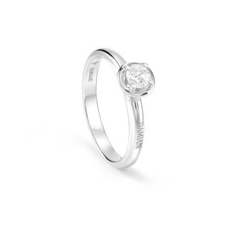 Damiani - Anello Minou - Oro Bianco - Diamante