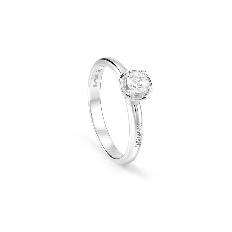 Damiani - Anello Minou - Oro Bianco - Diamante