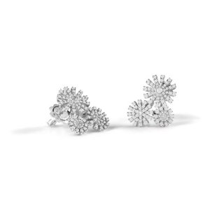 Damiani - Orecchini Margherita - Oro Bianco - Diamante