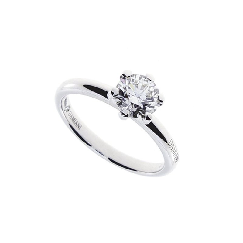 Damiani - Anello Luce New - Oro Bianco - Diamante