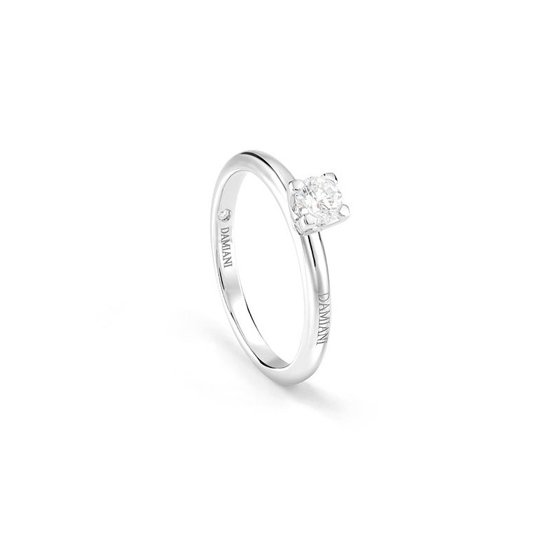 Damiani - Anello Luce New - Oro Bianco - Diamante