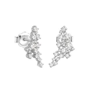 Damiani - Orecchini Mimosa - Oro Bianco - Diamante