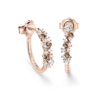 Damiani - Orecchini Mimosa Flexi - Oro Rosa - Diamante