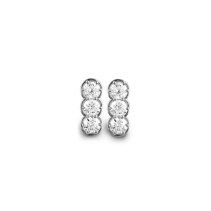 Damiani - Orecchini Minou - Oro Bianco - Diamante