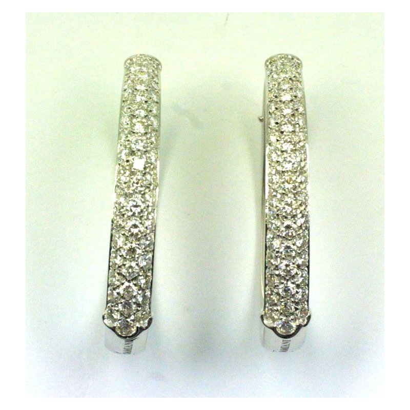 Damiani - Orecchini In Oro Bianco - Diamante