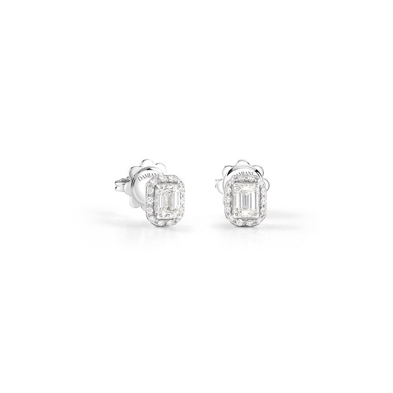 Damiani - Orecchini Minou Full Pave' - Oro Bianco - Diamante