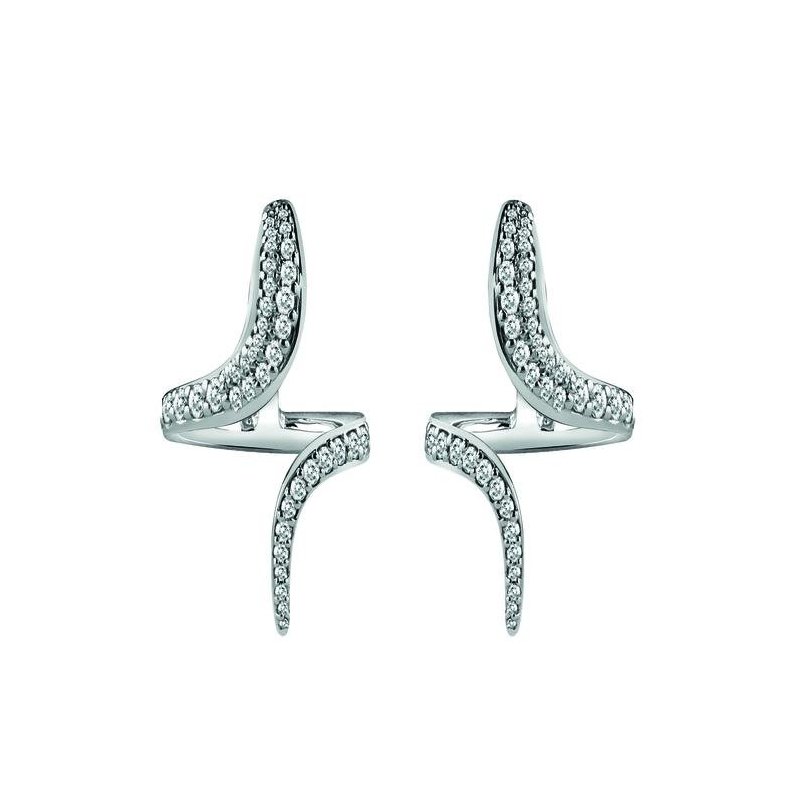 Damiani - Orecchini Eden - Oro Bianco - Diamante