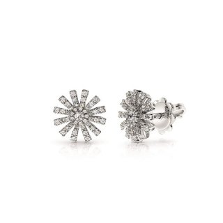 Damiani - Orecchini Margherita - Oro Bianco - Diamante