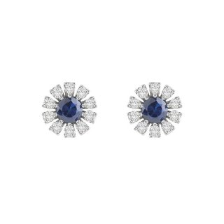 Damiani - Orecchini Margherita - Oro Bianco - Diamante