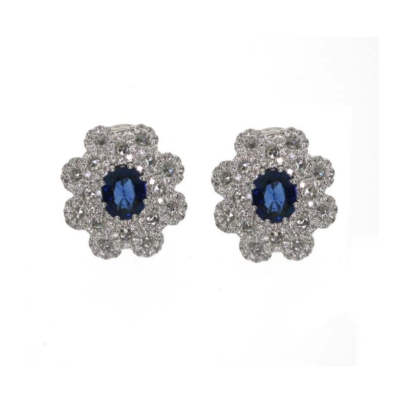 Damiani - Orecchini Renaissance - Oro Bianco - Diamante