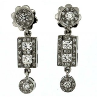 Damiani - Orecchini Belle Epoque - Oro Bianco - Diamante