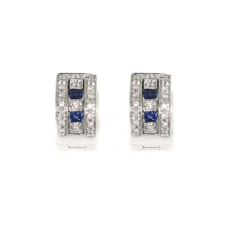 Damiani - Orecchini Belle Epoque - Oro Bianco - Diamante