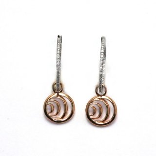 Damiani - Orecchini Damianissima - Oro Bianco/Rosa - Diamante