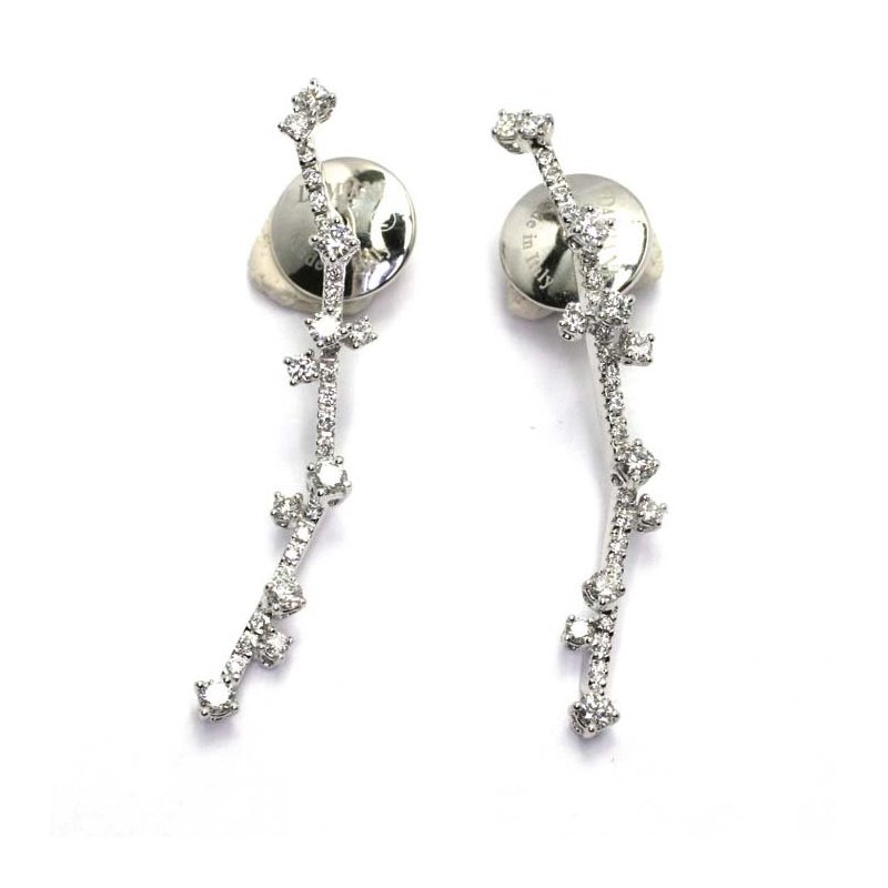 Damiani - Orecchini Aurora - Oro Bianco - Diamante