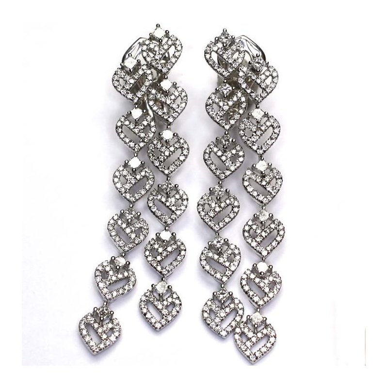 Damiani - Orecchini Madeira - Oro Bianco - Diamante