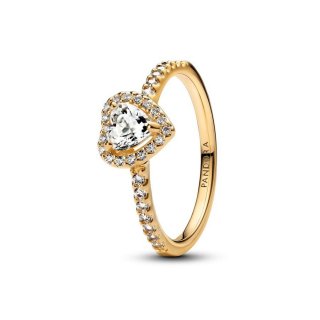 Anello Cuore in Rilievo