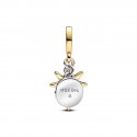 Charm Pendente Stella Polare da incidere con diamante creato in laboratorio