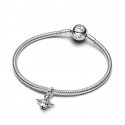 Charm Pendente Angelo e Stella