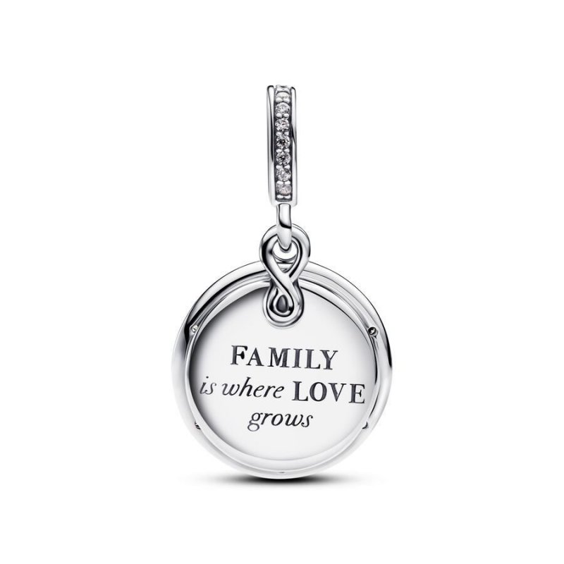 Charm Pendente Albero della Famiglia che si illumina al buio