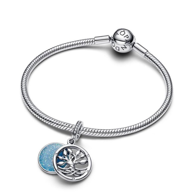 Charm Pendente Albero della Famiglia che si illumina al buio
