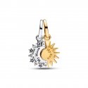 Charm Pendente Sole e Luna Divisibile