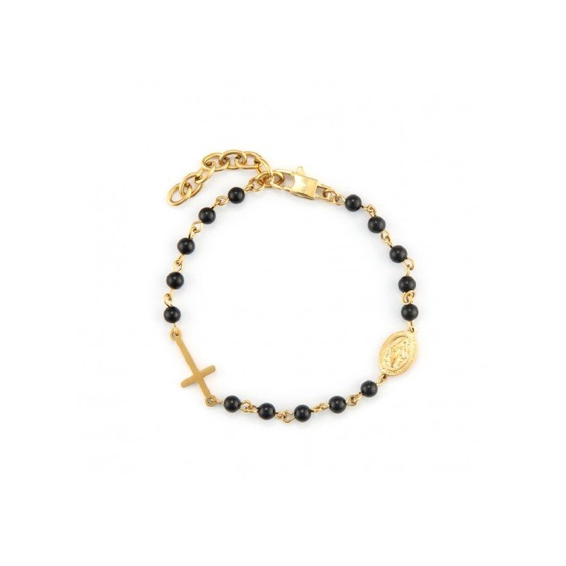 Bracciale 4Us Cesare Paciotti Rosario Uomo 4Ubr7344