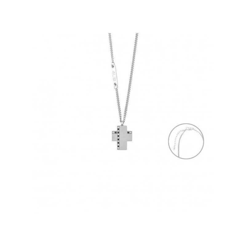 Collana 4Us Cesare Paciotti Croce Uomo 4Ucl6964