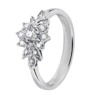 Salvini - Anello In Oro Bianco - Diamante Rotondo