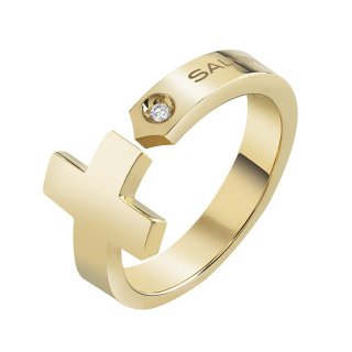 Salvini - Anello In Oro Giallo - Diamante Rotondo